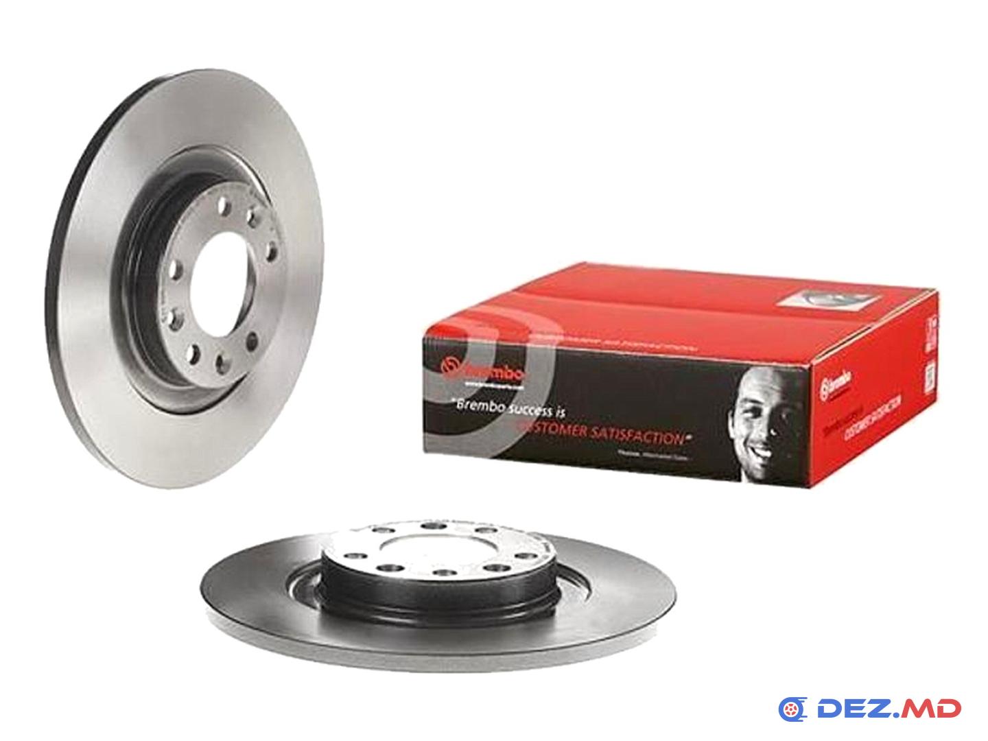 Тормозной диск задний Peugeot 308 13- 290x12 | BREMBO, новый