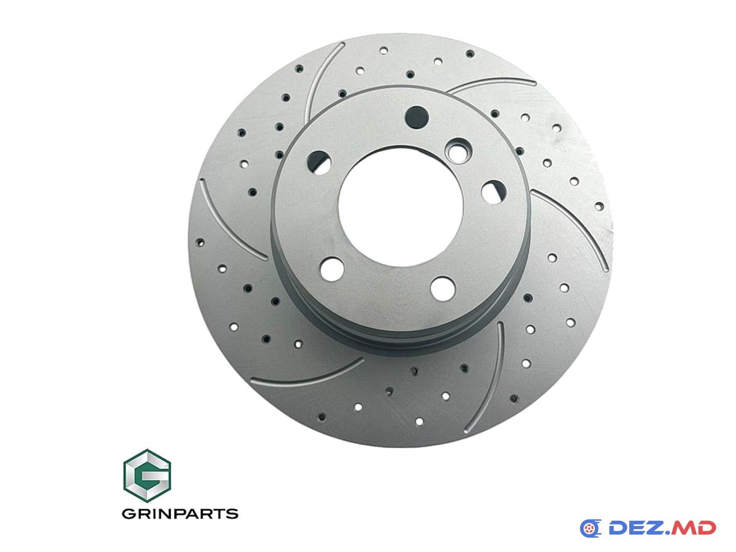 Тормозной диск передний BMW E60 03- Left 24x310 +30% BRAKES PERFORMANCE | GRINPARTS, новый