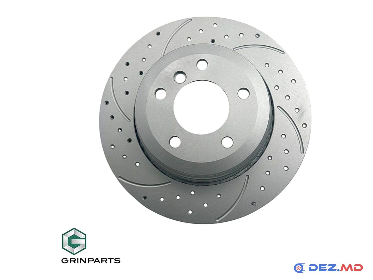 Тормозной диск задний BMW E60 03- Left 320x20 +30% BRAKES PERFORMANCE | GRINPARTS, новый