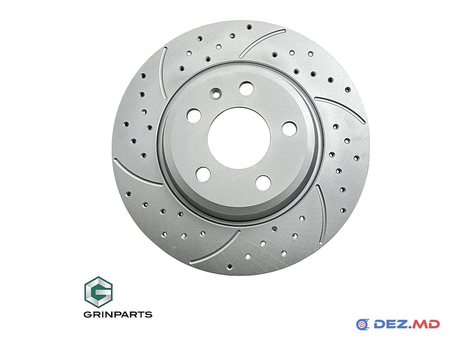 Тормозной диск задний Audi A4/A5/Q5 07- Left 300x12 +30% BRAKES PERFORMANCE | GRINPARTS, новый