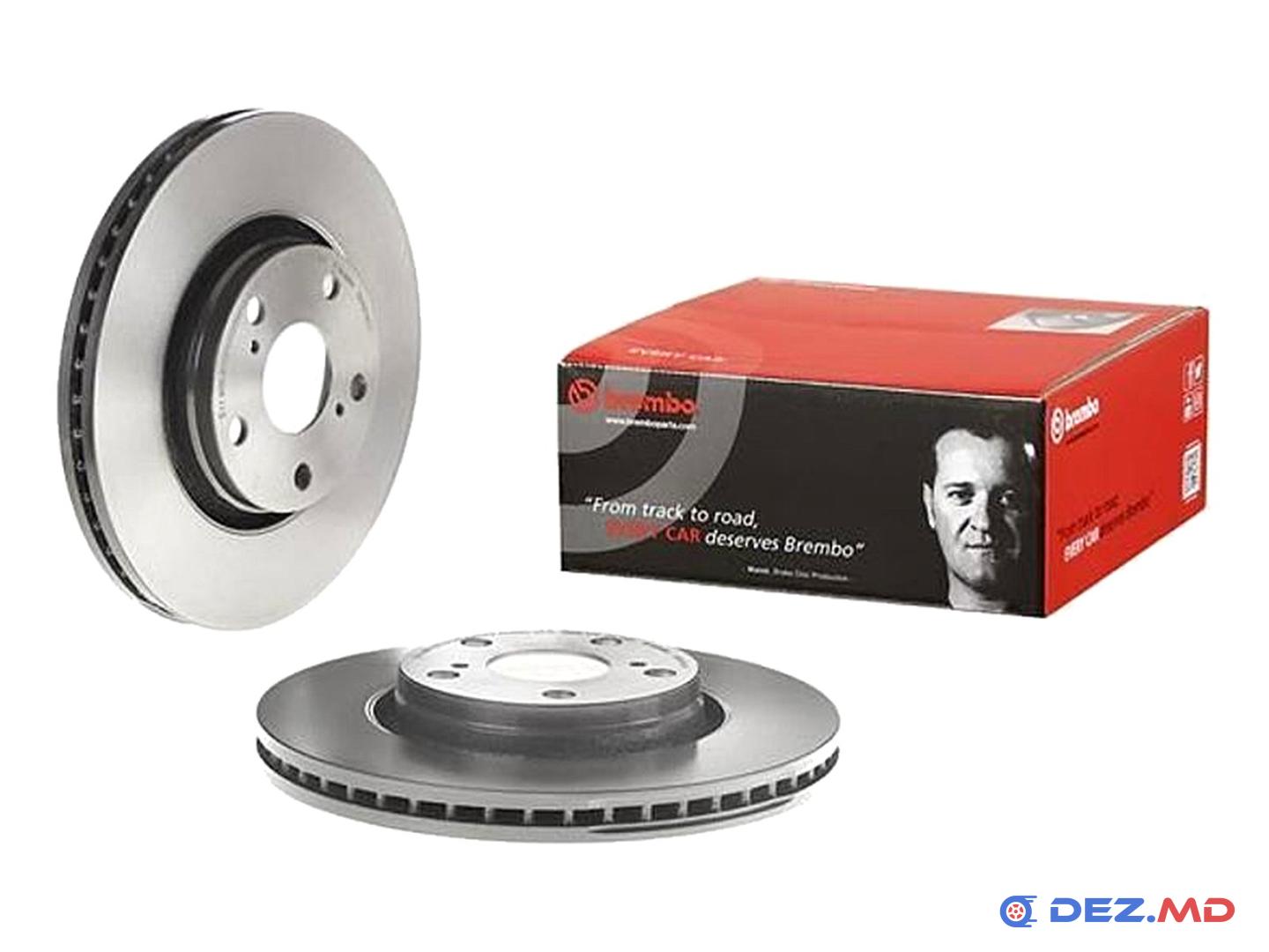 Тормозной диск передний Toyota Avensis 2.2 05- 295x26 | BREMBO, новый