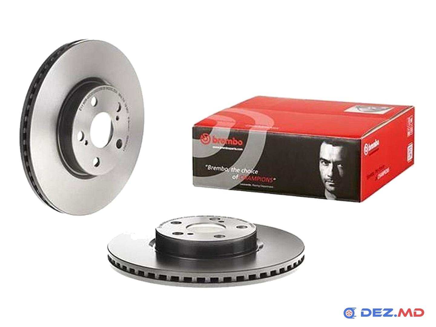 Тормозной диск передний Toyota Verso S 10- 275x22 | BREMBO, новый
