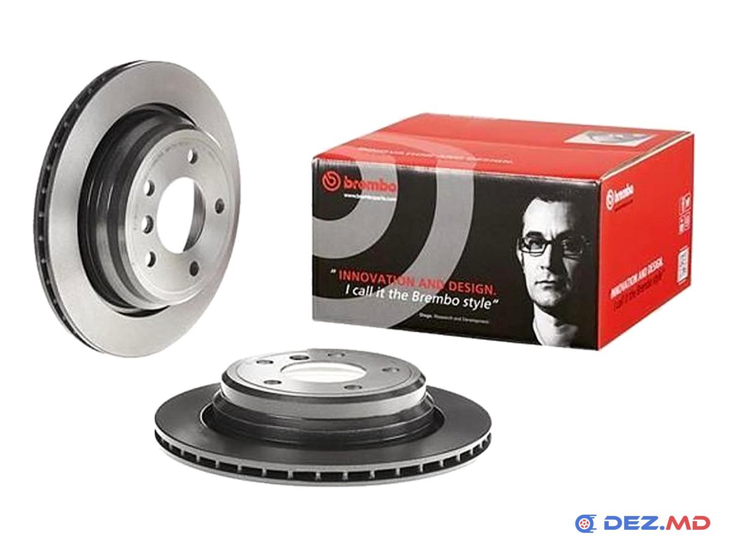 Тормозной диск задний BMW E39 535i- ; M5 95- Ventil 298x20 | BREMBO, новый