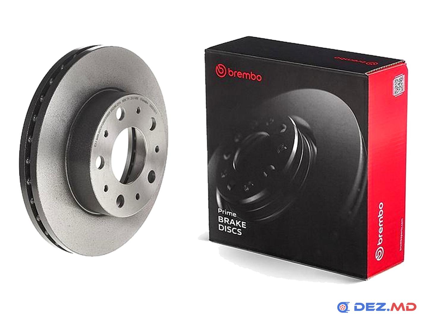 Тормозной диск передний Citroen Jumper 06- 300x32 | BREMBO, новый