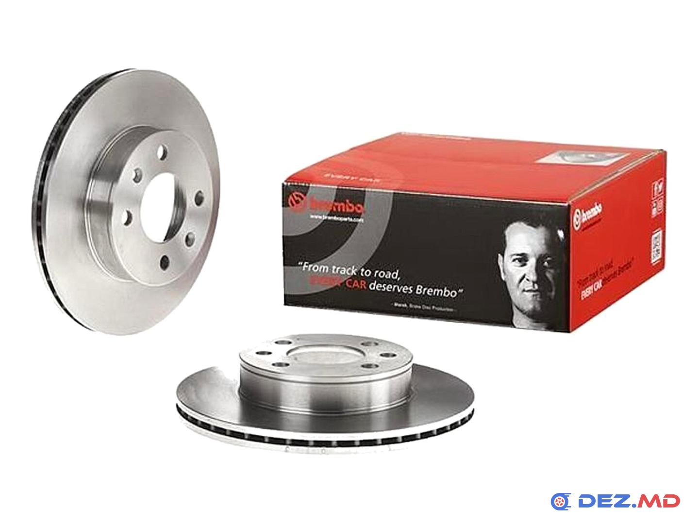 Тормозной диск передний Kia Picanto 04- 241x18 | BREMBO, новый