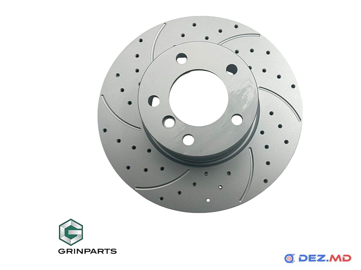Тормозной диск передний BMW E90/91/92 05- Left 312x24 +30% BRAKES PERFORMANCE | GRINPARTS, новый
