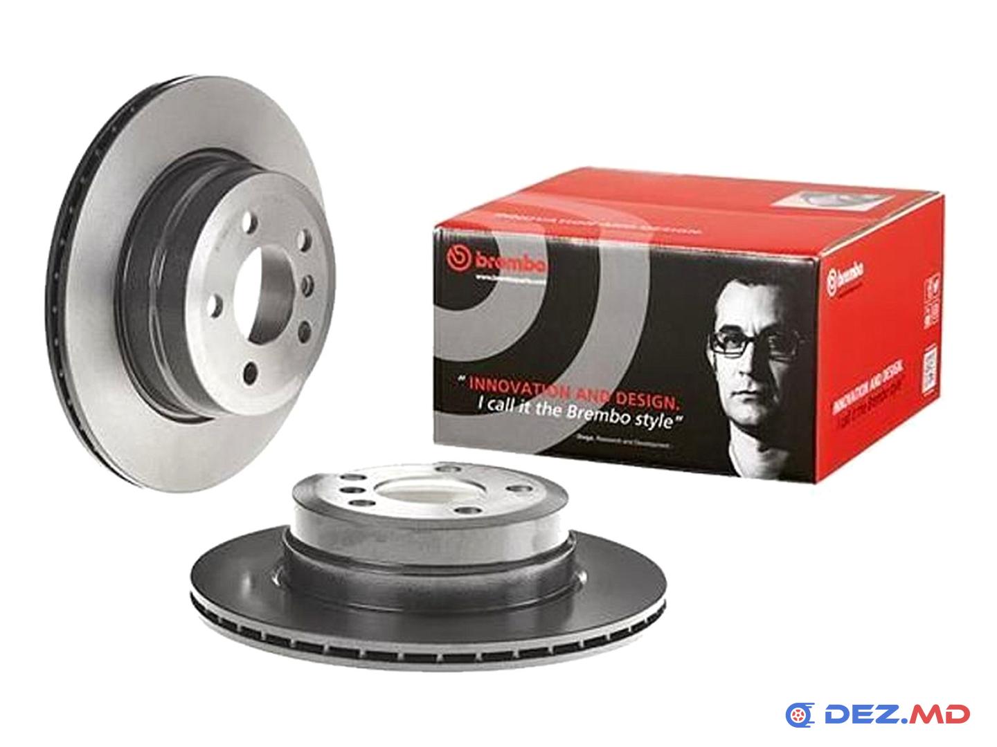 Тормозной диск задний BMW X5/X6 07- 320x20 | BREMBO, новый