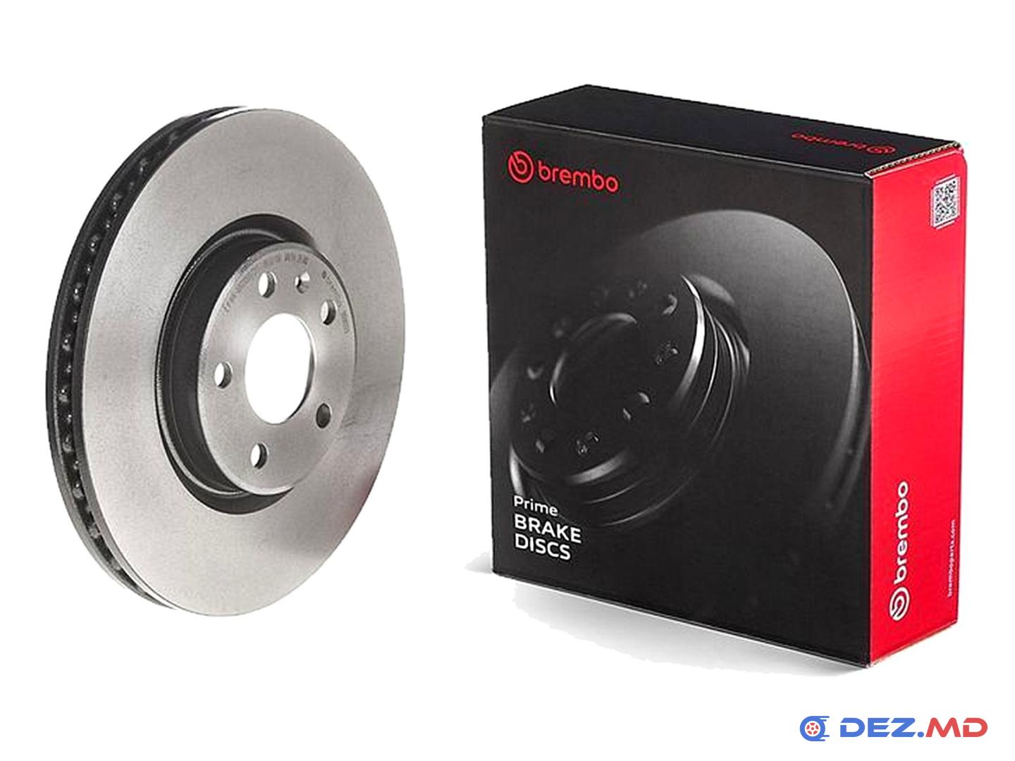 Тормозной диск передний Audi A4-A7 07- 320x28 Ventilated | BREMBO, новый