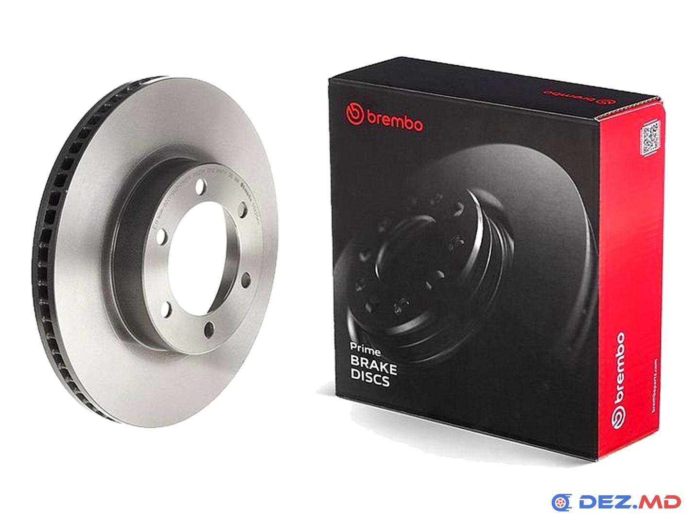 Тормозной диск передний Toyota Land Cruiser 02-13 338x28 | BREMBO, новый