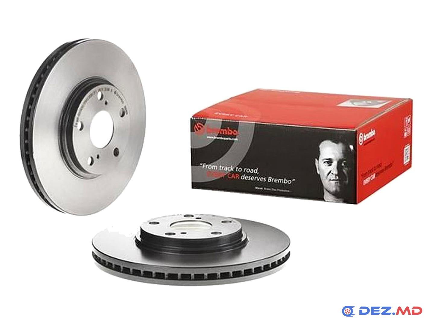 Тормозной диск передний Lexus RX 300 AWD 98-03 Camry 01-11 296x28 | BREMBO, новый