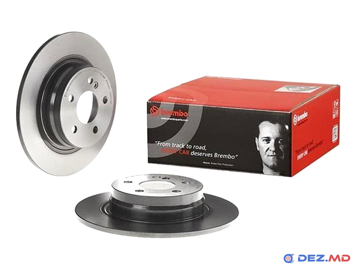 Тормозной диск задний Mercedes W204 07- 300x10 | BREMBO, новый