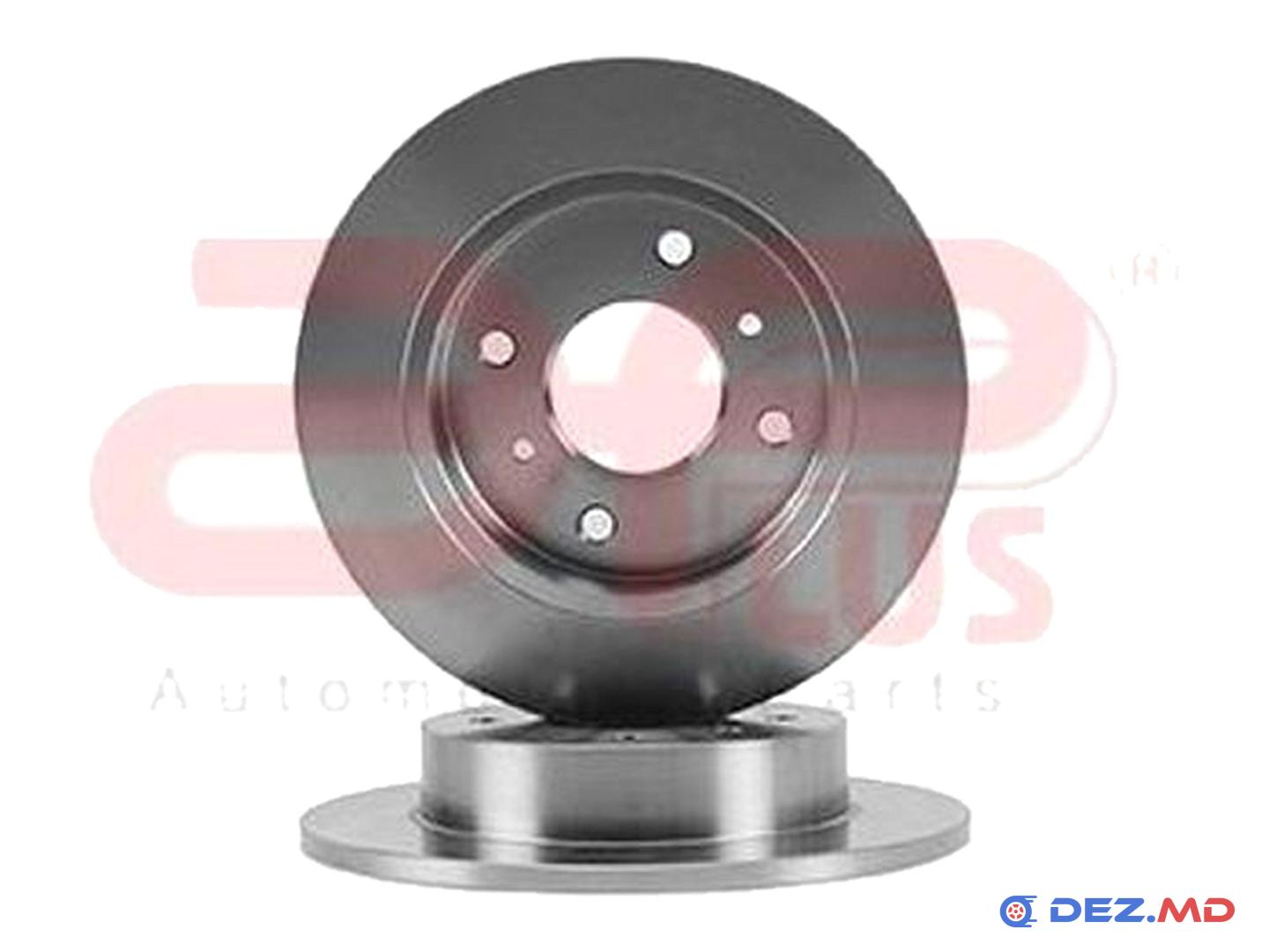 Тормозной диск задний Nissan Almera 00-06 258x10 | APLUS, новый