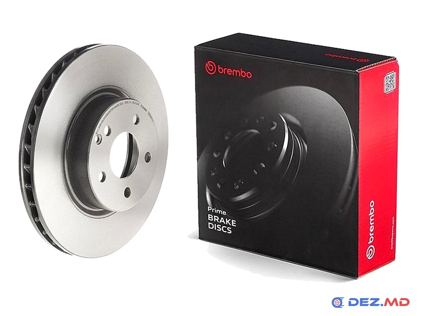 Тормозной диск передний Mercedes W211 312x28 | BREMBO, новый