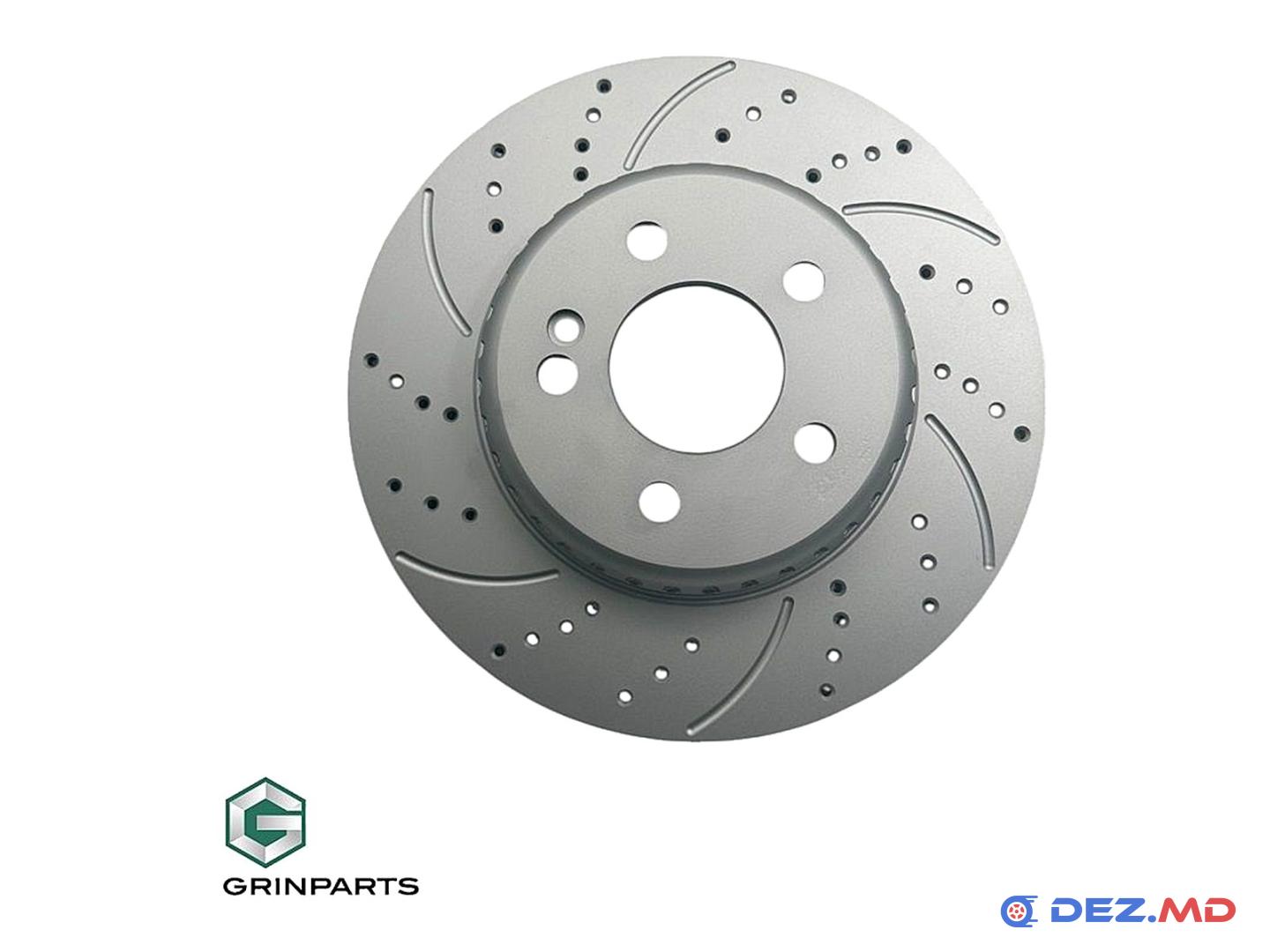 Тормозной диск задний Mercedes W205 14-18 Left 300x22 +30% BRAKES PERFORMANCE | GRINPARTS, новый