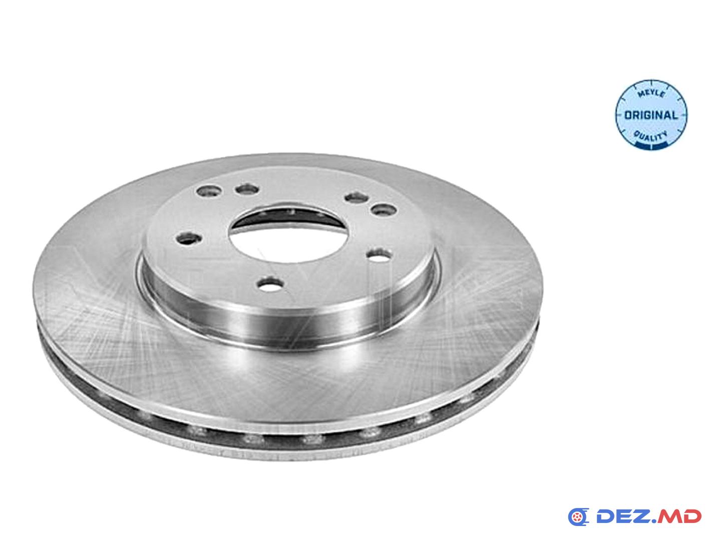 Тормозной диск передний Mercedes W210 95-00; W202;203 97- | MEYLE, новый