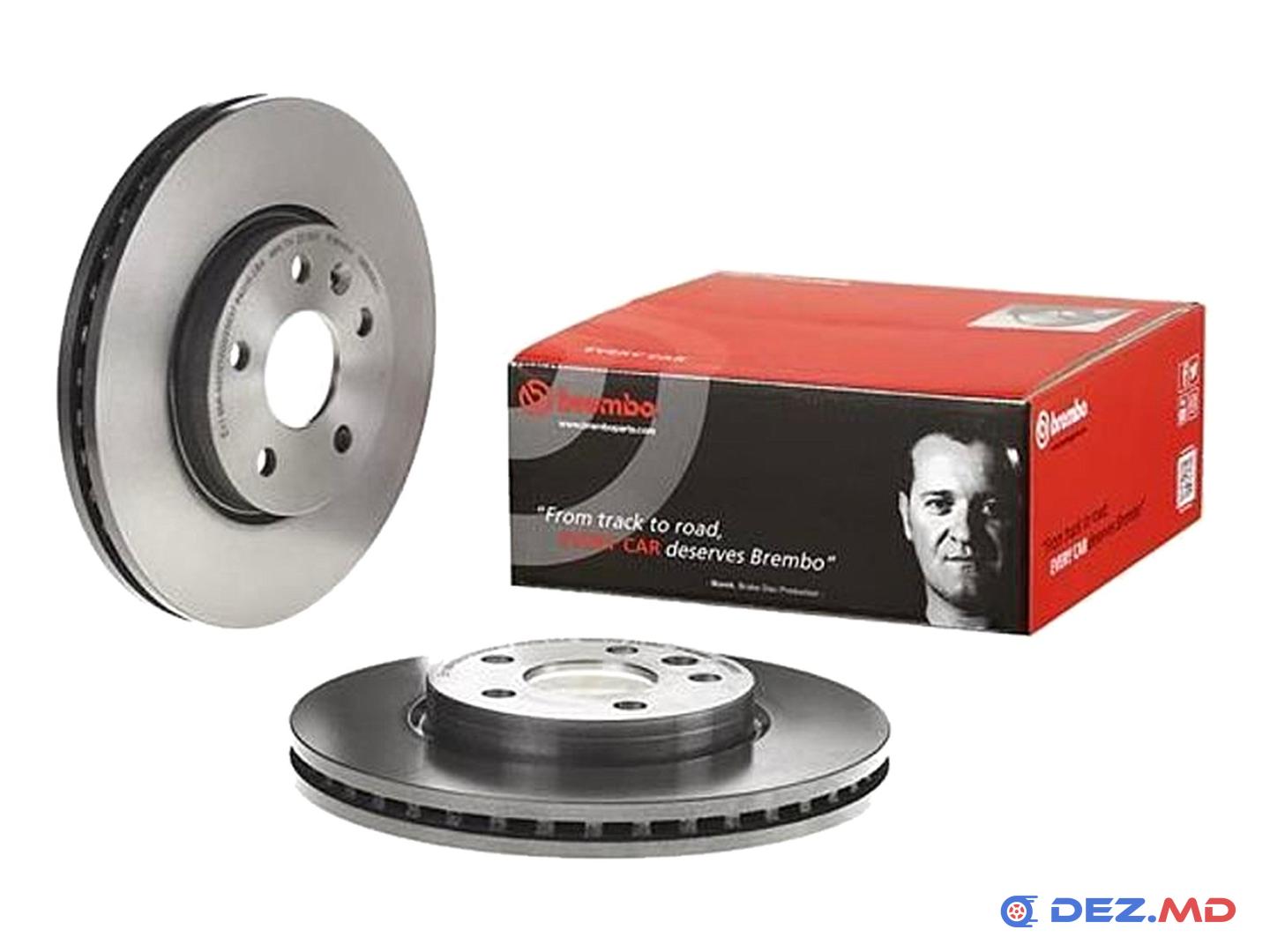 Тормозной диск передний Opel Astra J 1.3-2.0 09- 276x26 | BREMBO, новый