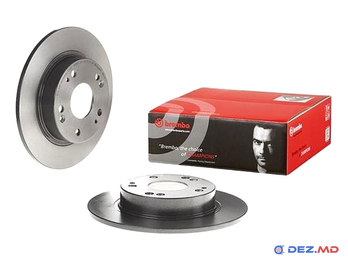 Тормозной диск задний Honda Civic 05- 260x9 | BREMBO, новый