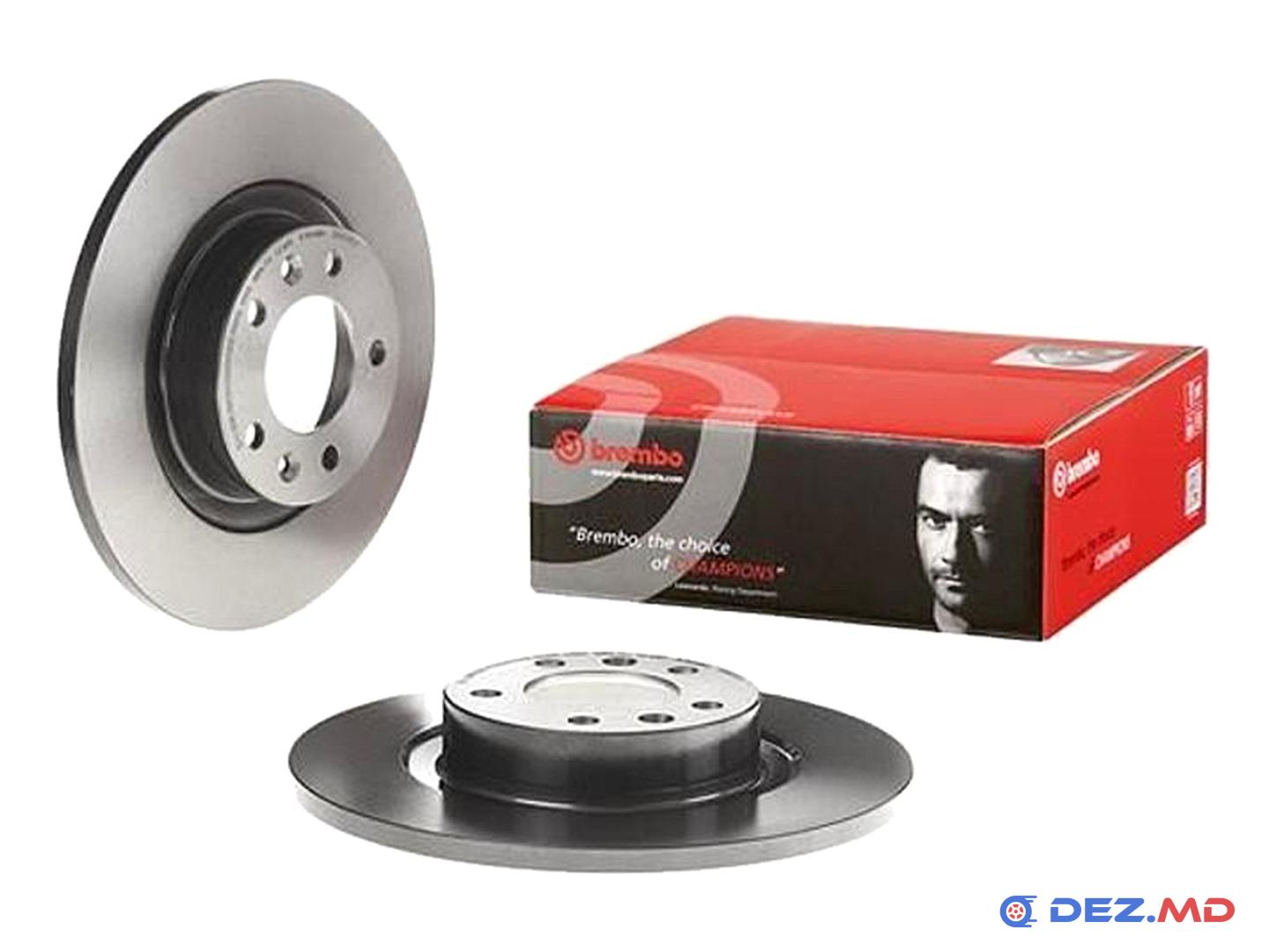 Тормозной диск задний Peugeot 508 10- 290x12 | BREMBO, новый