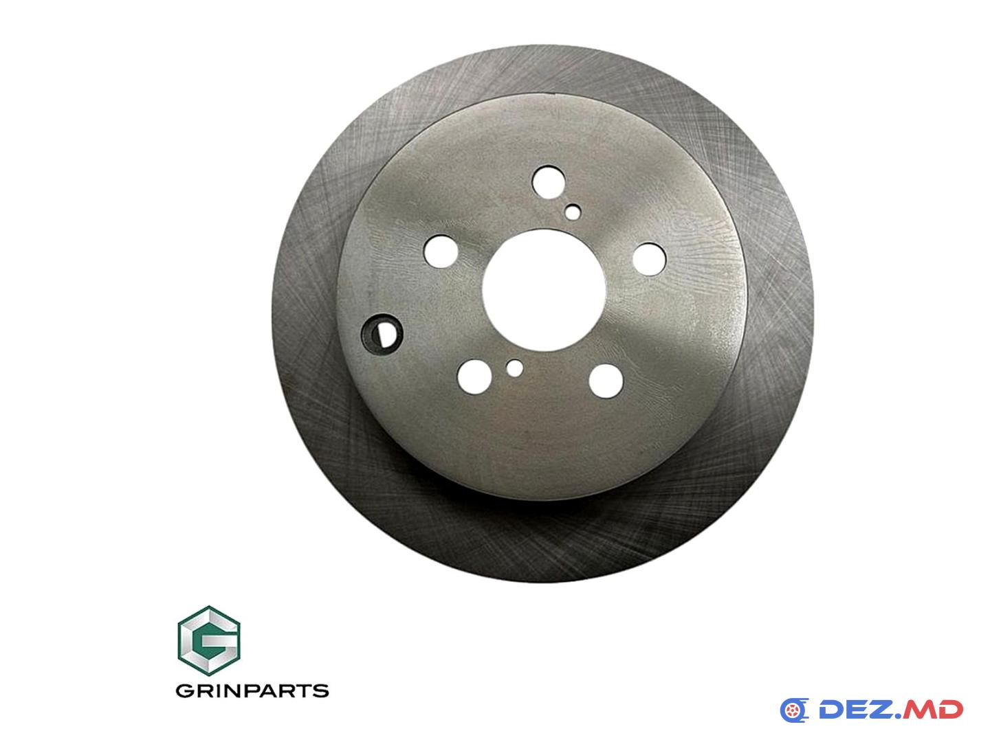 Тормозной диск задний Toyota Avensis 03-08 280x10 | GRINPARTS, новый