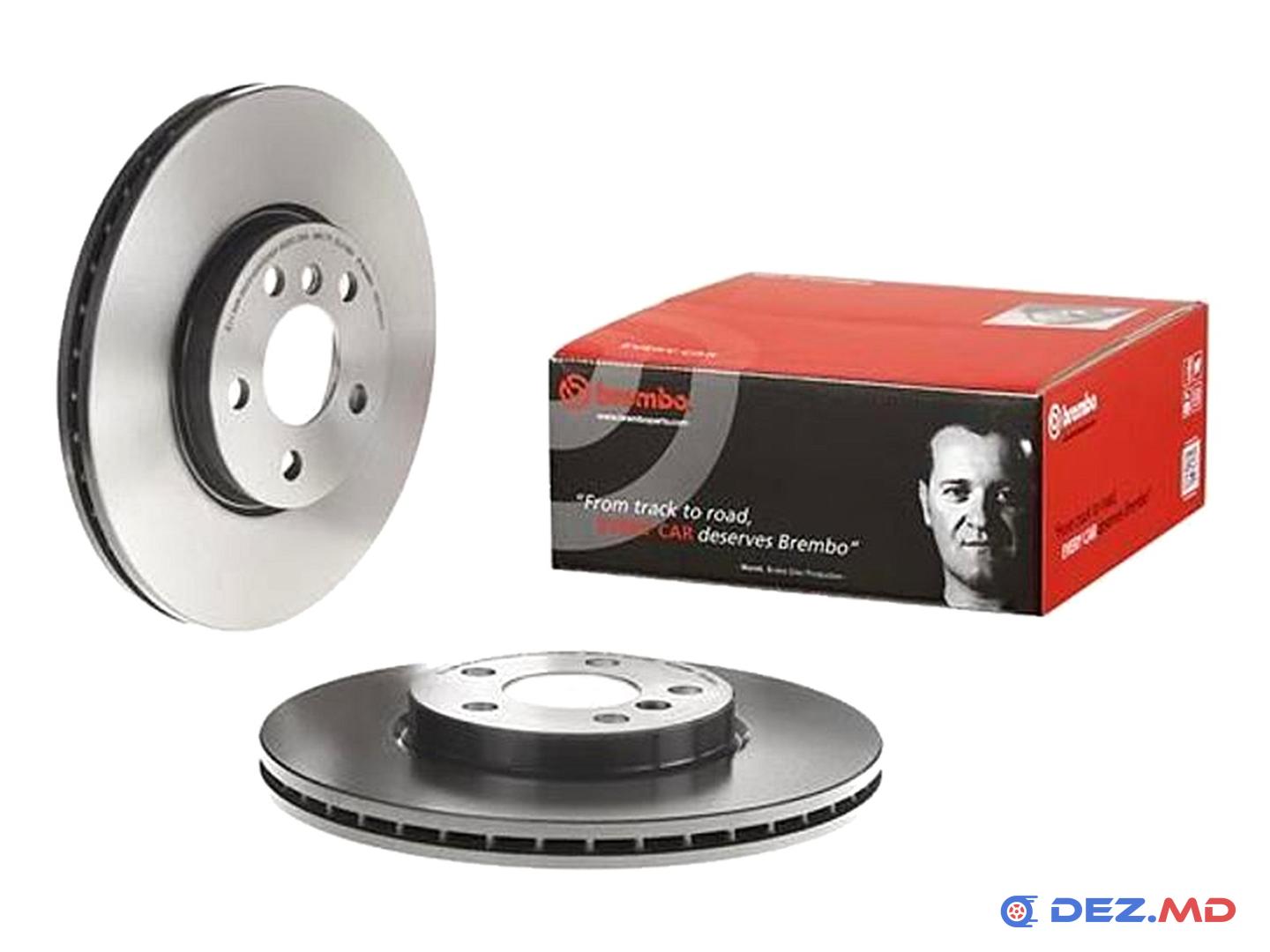 Тормозной диск передний BMW X1 14- 307x24 | BREMBO, новый
