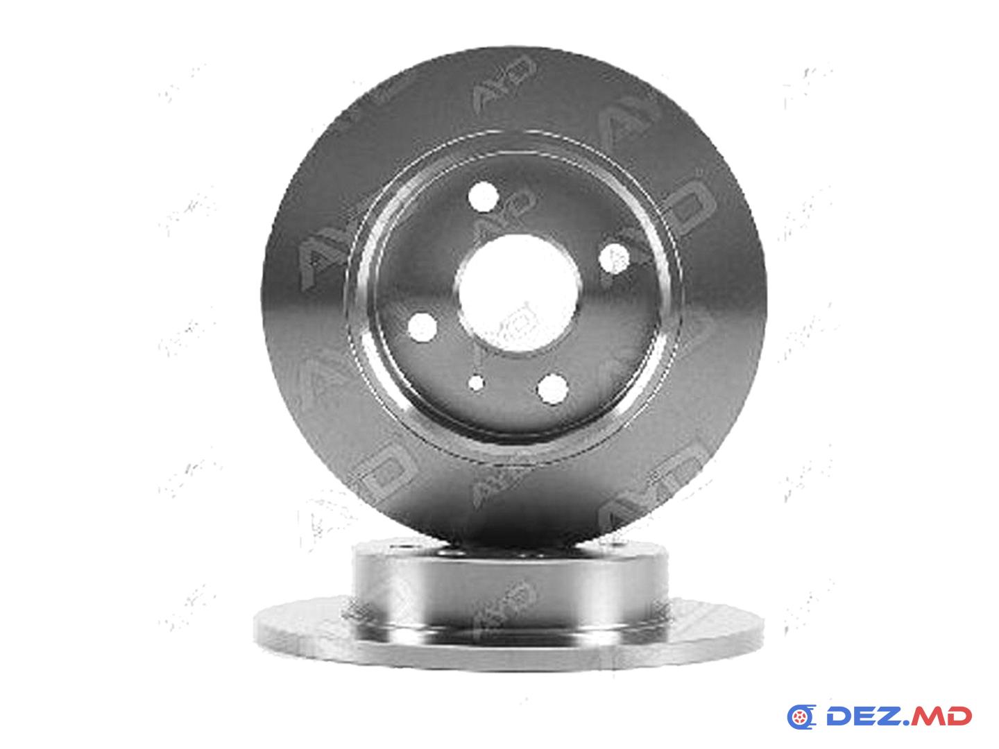 Тормозной диск задний Opel Astra G 98- no ABS 240x10 (4 болта) | APLUS, новый