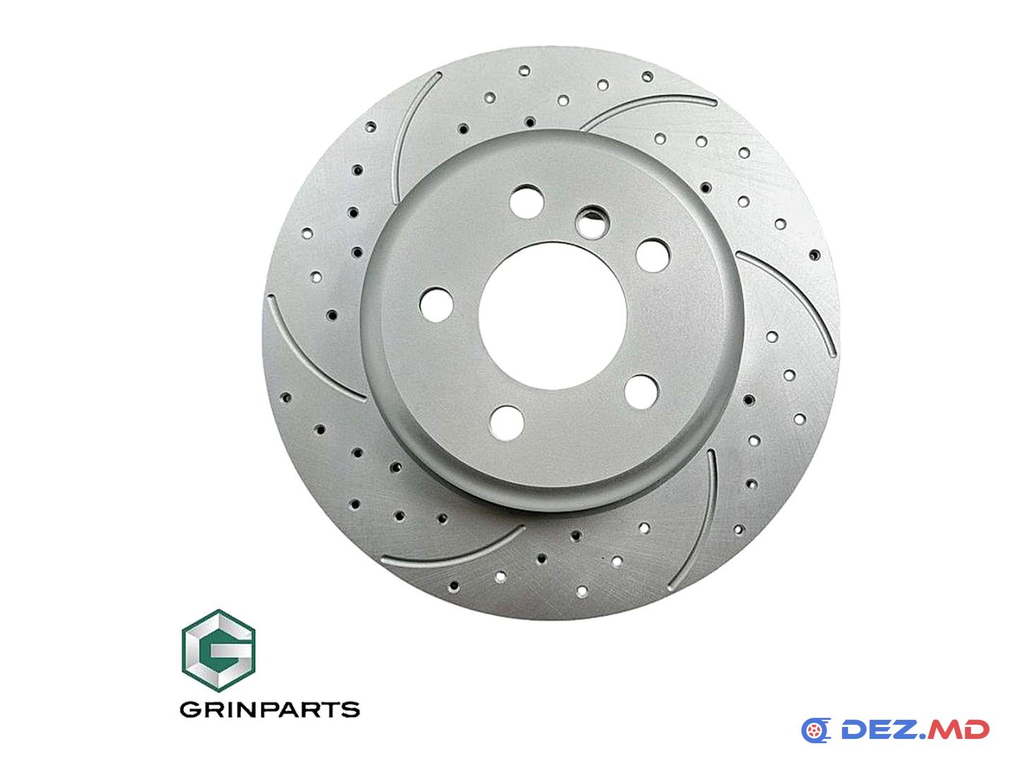 Тормозной диск задний BMW 5 F10 09- Left 330x20 +30% BRAKES PERFORMANCE | GRINPARTS, новый