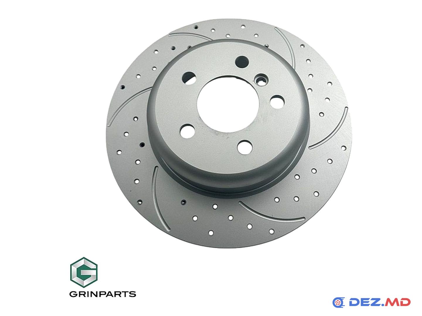 Тормозной диск задний BMW 5 F10 09- Right 330x20 +30% BRAKES PERFORMANCE | GRINPARTS, новый