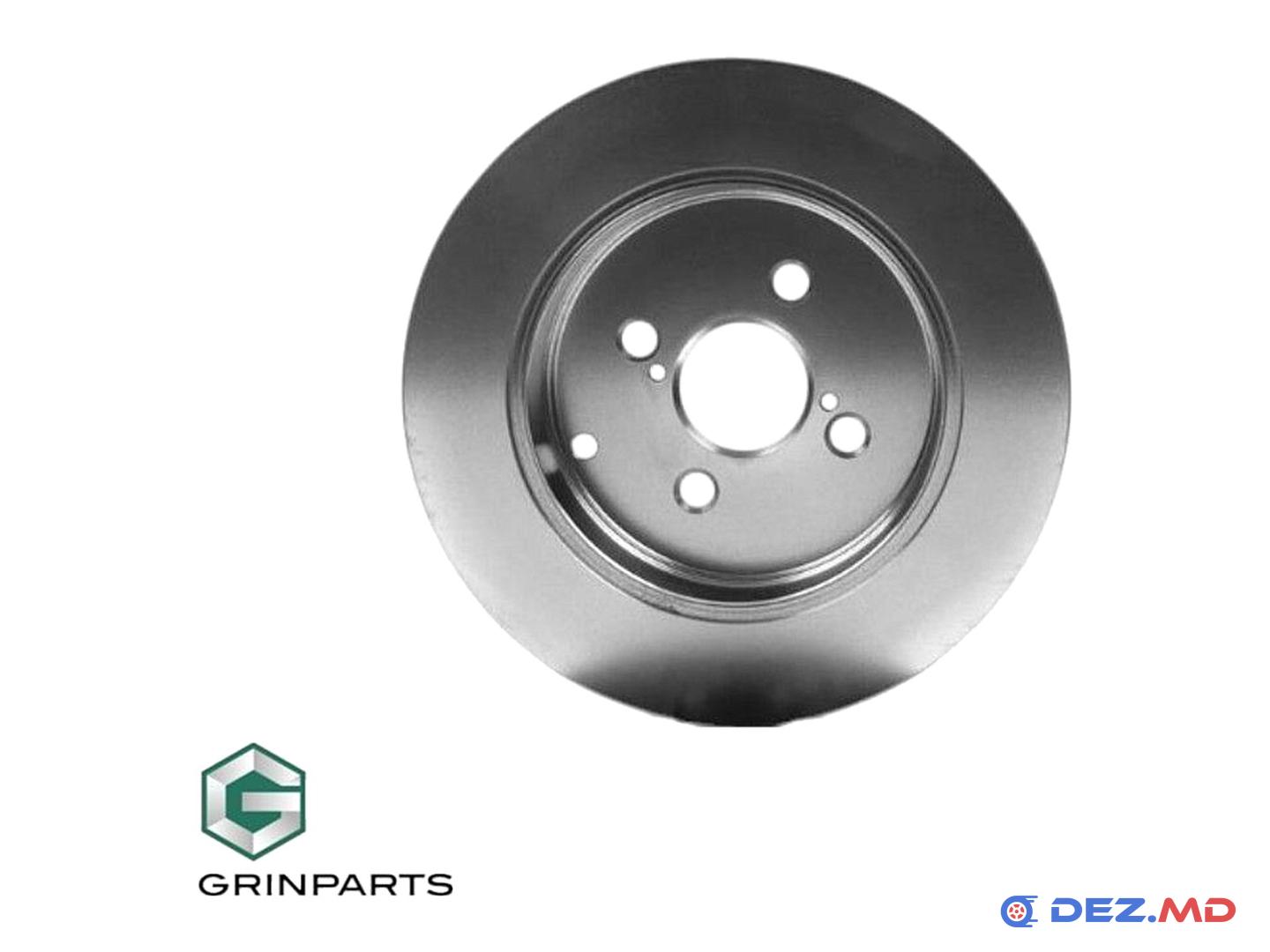 Тормозной диск задний Toyota Corolla 02-07 279x9 | GRINPARTS, новый
