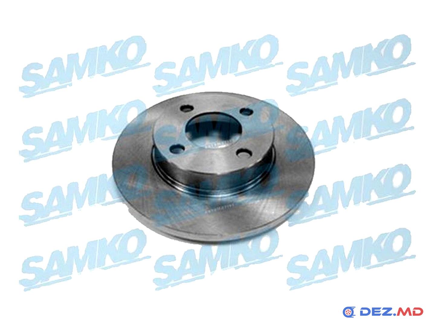 Тормозной диск передний AUDI 80;100 86-91 257x13 | SAMKO, новый