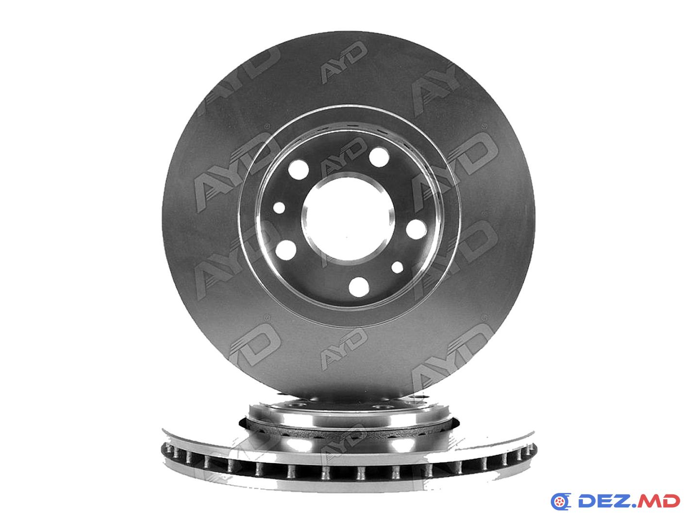 Тормозной диск передний Renault Megane III 08- 296x26 | APLUS, новый