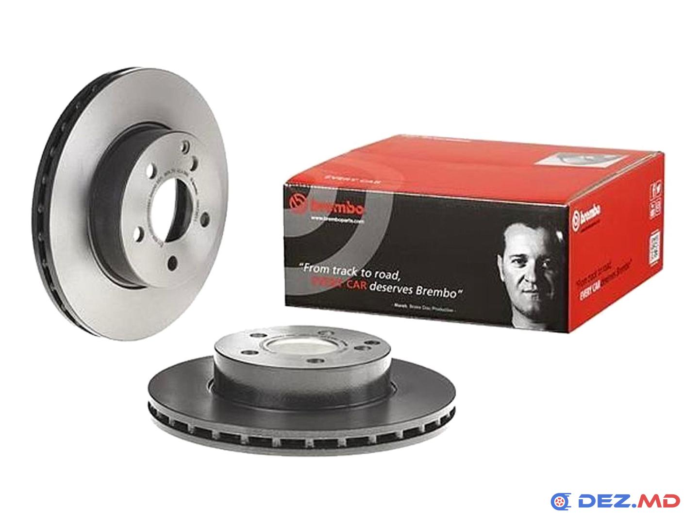 Тормозной диск передний Mercedes C W204 07- 288x25 | BREMBO, новый