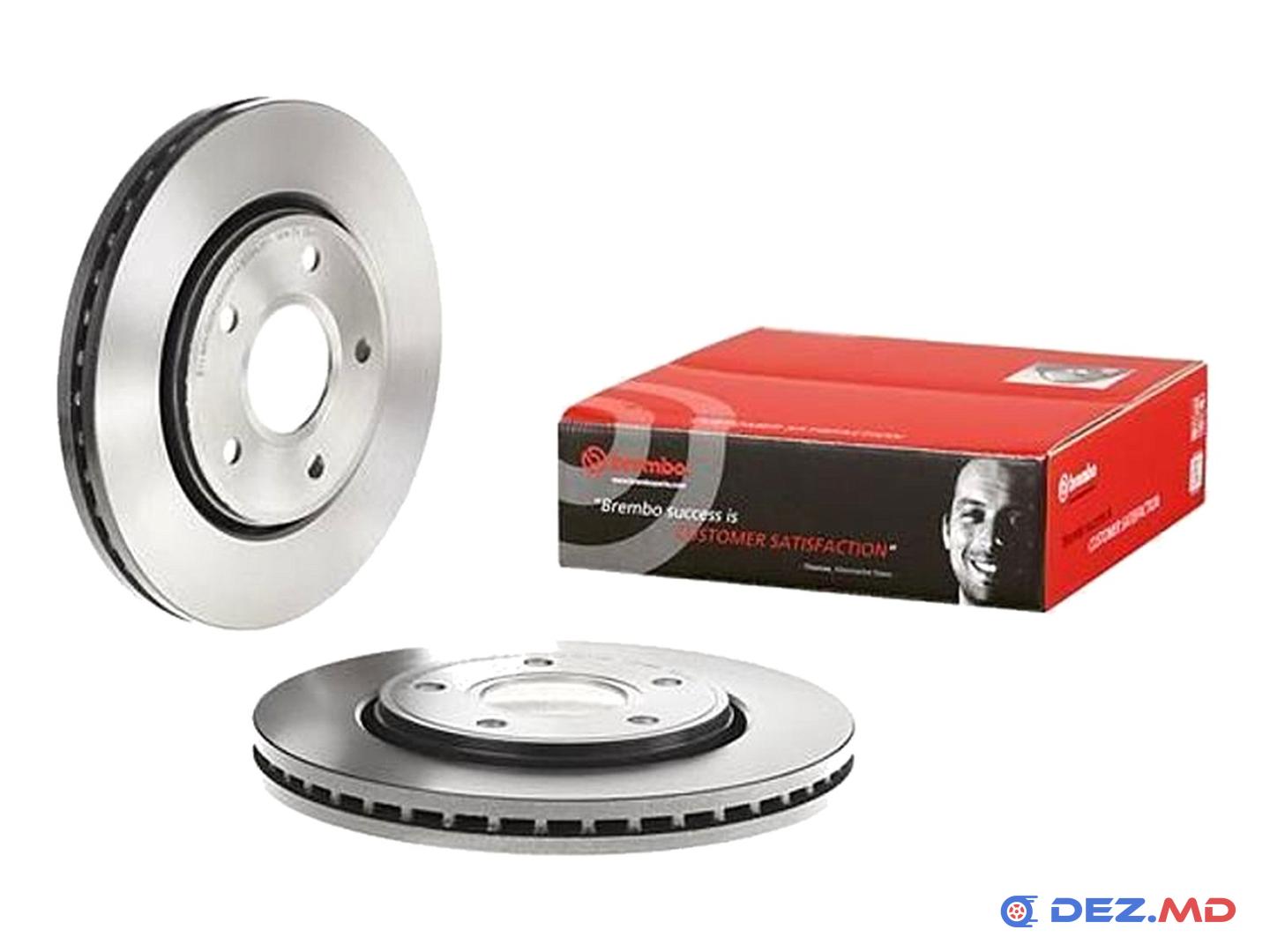 Тормозной диск передний Chrysler Grand Voyager 07- 302x28 | BREMBO, новый