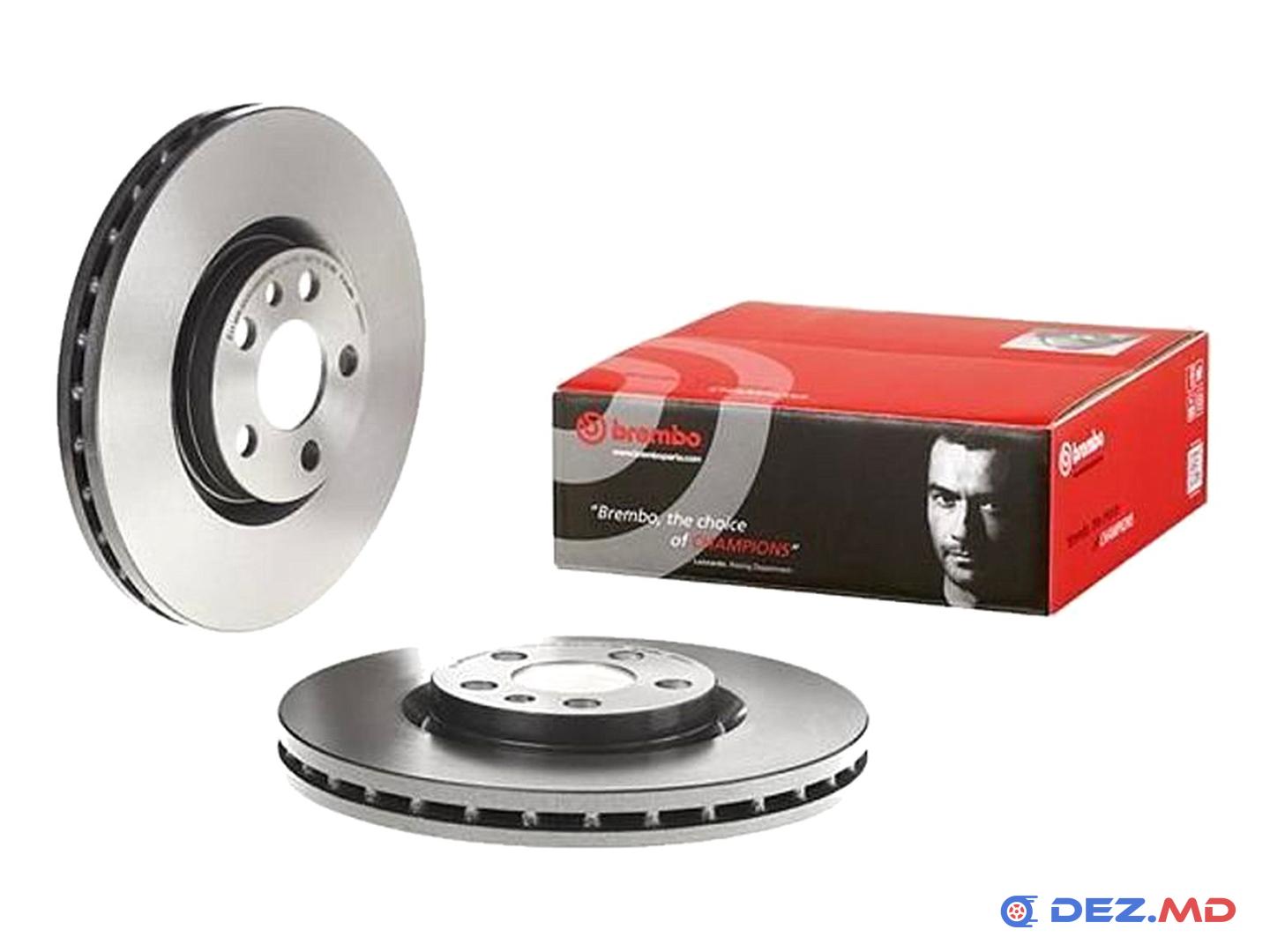 Тормозной диск передний Citroen C8 2.0/2.2 02- 285x28 | BREMBO, новый