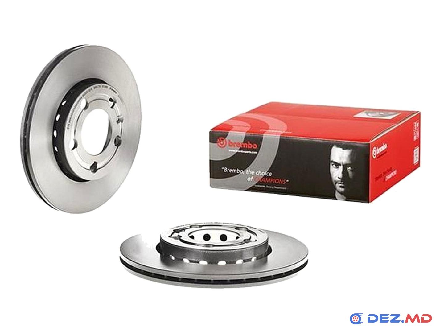 Тормозной диск передний VW Polo 01-14 Skoda Fabia 99-14 239x18 | BREMBO, новый