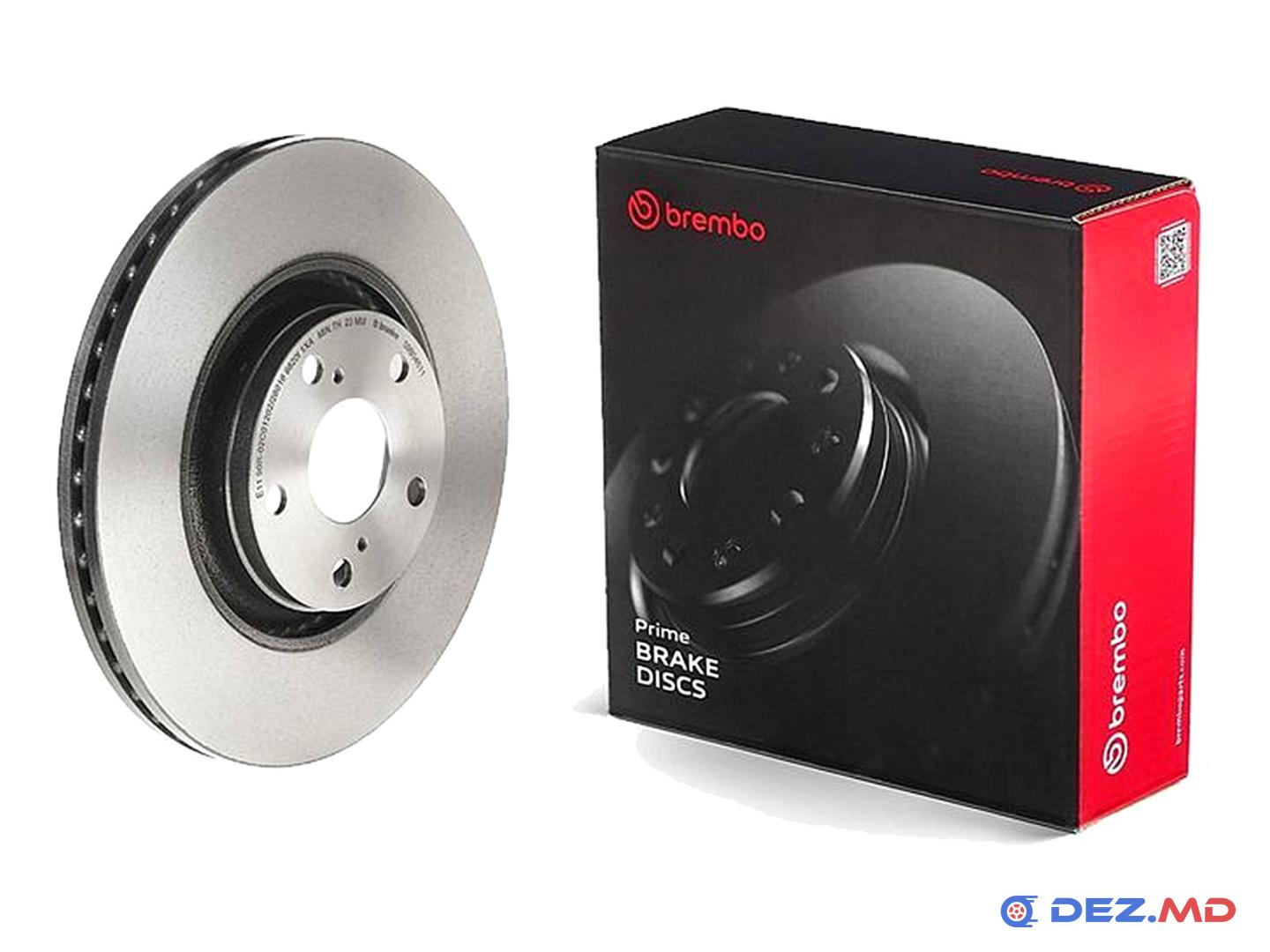 Тормозной диск передний Toyota Avensis 2.2 09- 320x26 | BREMBO, новый