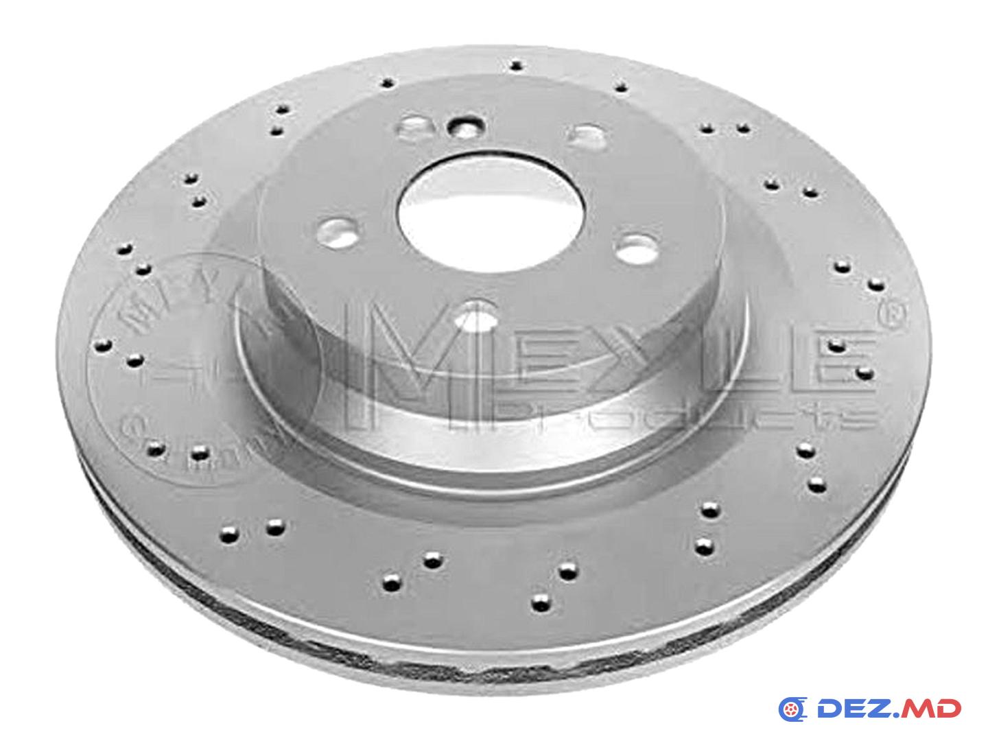 Тормозной диск задний Mercedes W211 02-08 330x26 | MEYLE, новый