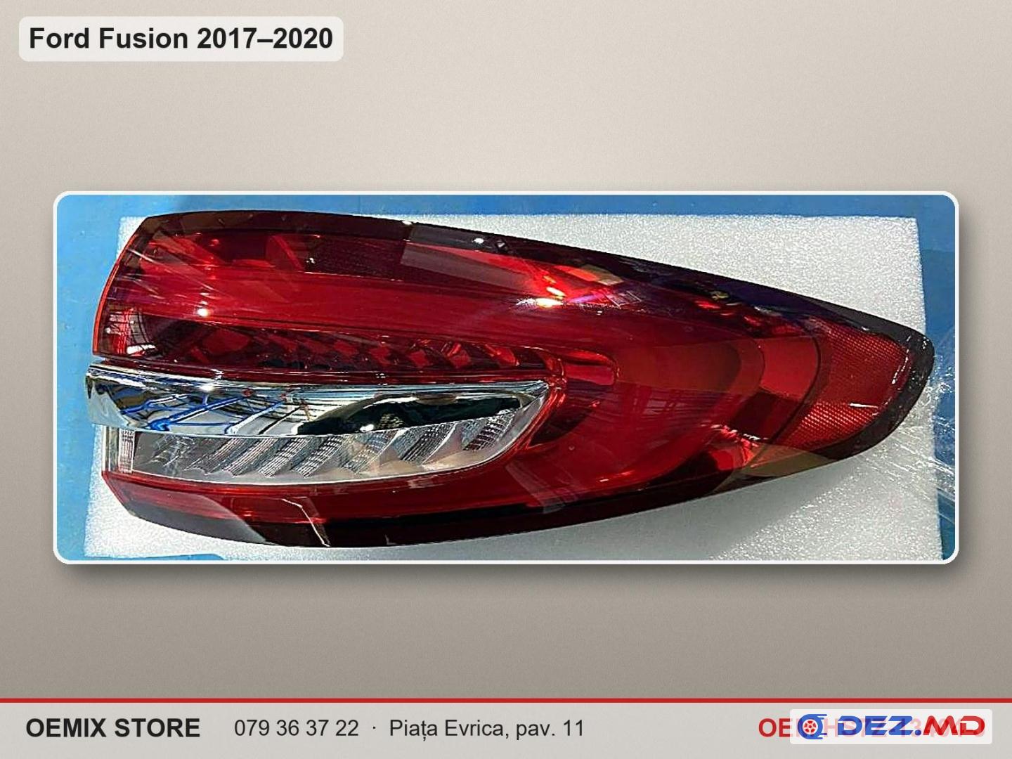 HS7Z-13404-J Фонарь задний правый наружный для Ford Fusion (рестайлинг 2017+)