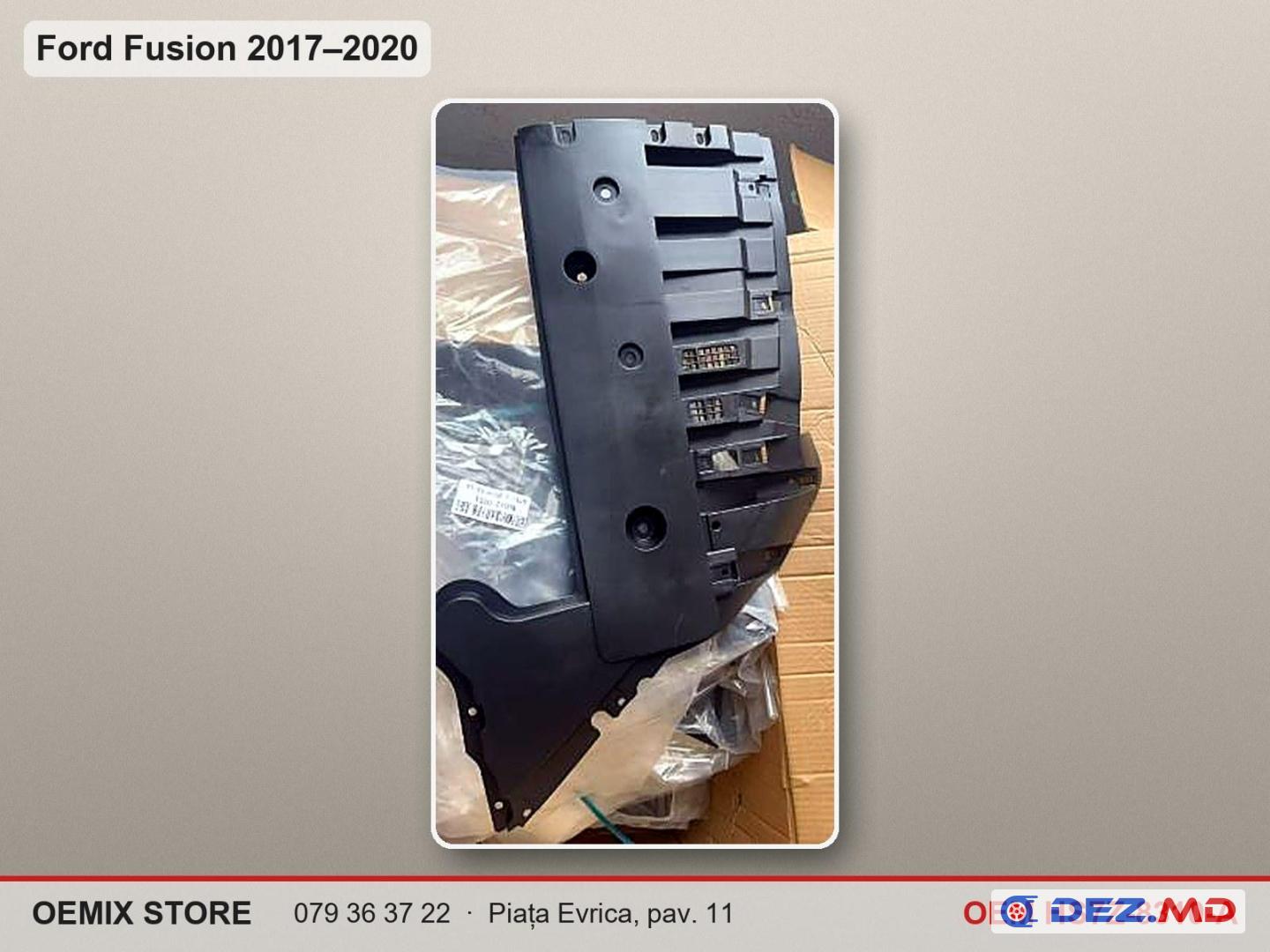 HS7Z-8310-A Дефлектор радиатора левый для Ford Fusion (рестайлинг 2017+)