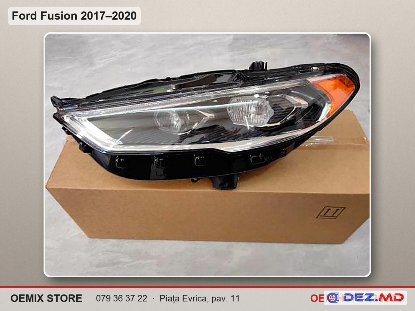 HS7Z-13008-F Фара передняя правая LED (топ-комплектация) для Ford Fusion (рестайлинг 2017+)