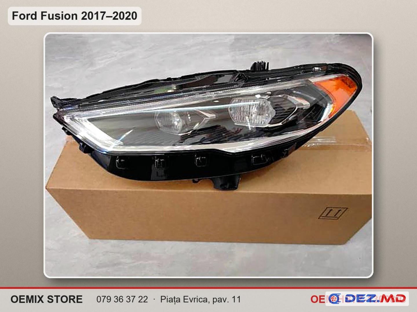 HS7Z-13008-C Фара передняя левая LED (топ-комплектация) для Ford Fusion (рестайлинг 2017+)