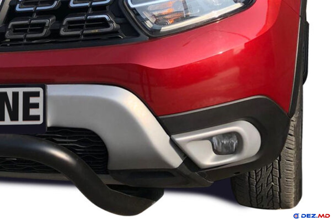 Бампер передний, Решётка /накладка бампера, Dacia Duster (2017-2023)
