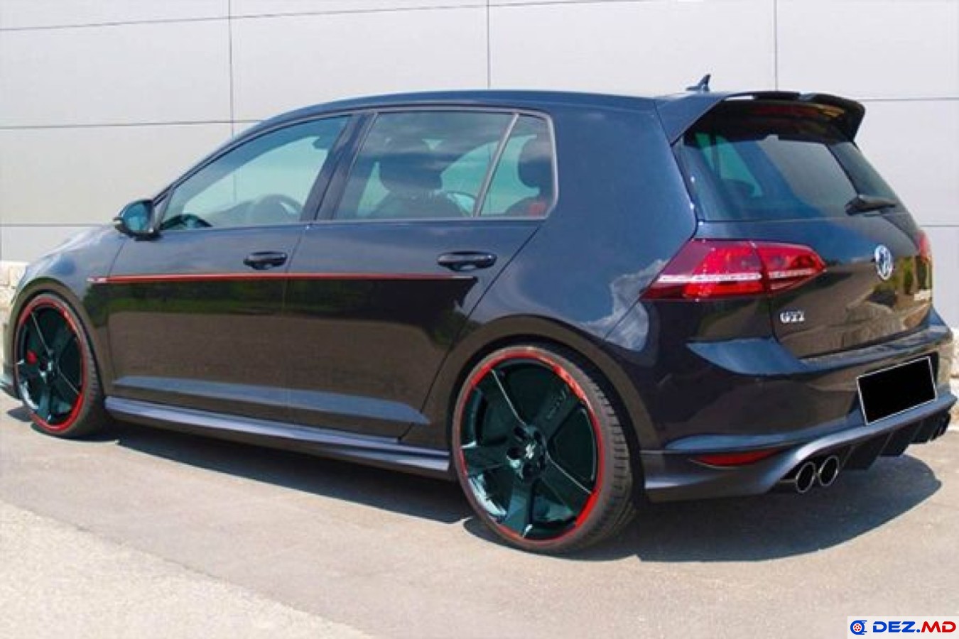 Крышка (дверь) багажника, Спойлер, VW Golf 7 (2012-2019)