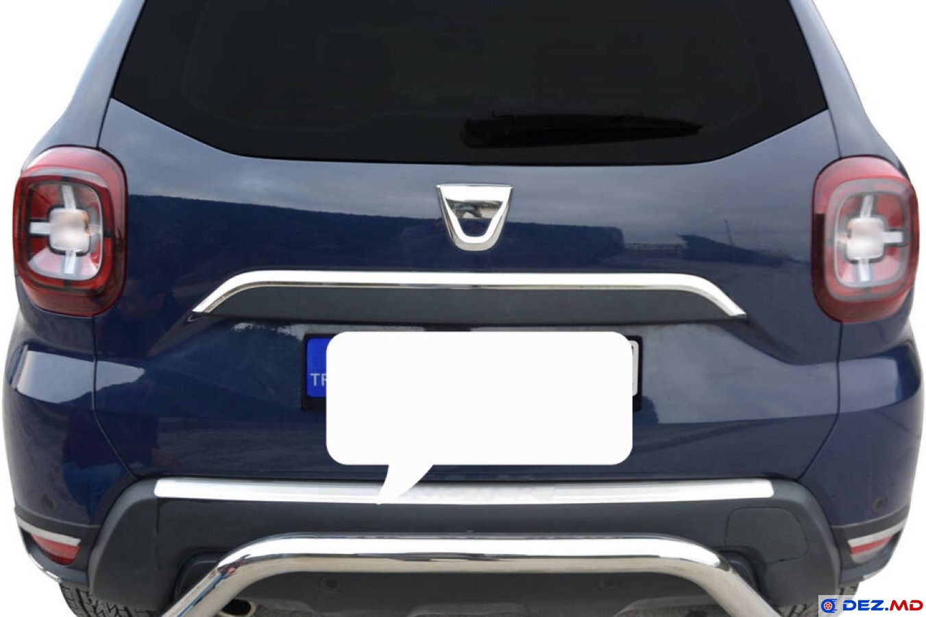 Бампер задний, Защита бампера, Dacia Duster (2010-2017)
