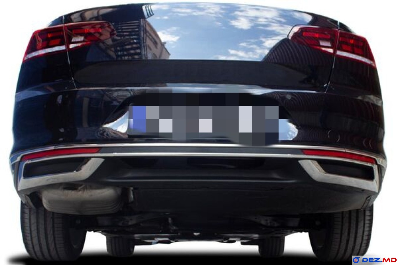 Бампер задний, Бампер задний, VW Passat B8 (2015-2023)