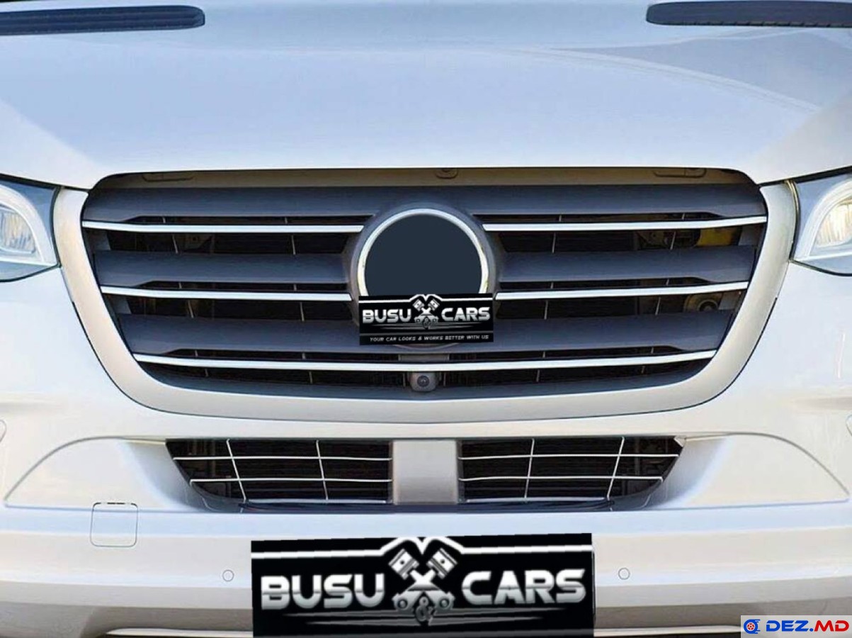 Бампер передний, Решётка /накладка бампера, Mercedes-Benz Sprinter W907/910 (2018-2023)