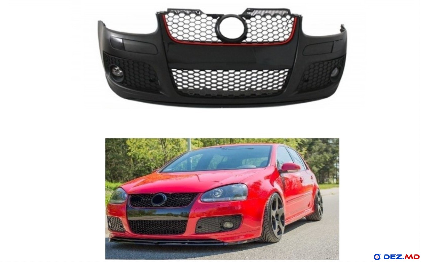 Бампер передний, Бампер передний, VW Golf 5 (2003-2008)