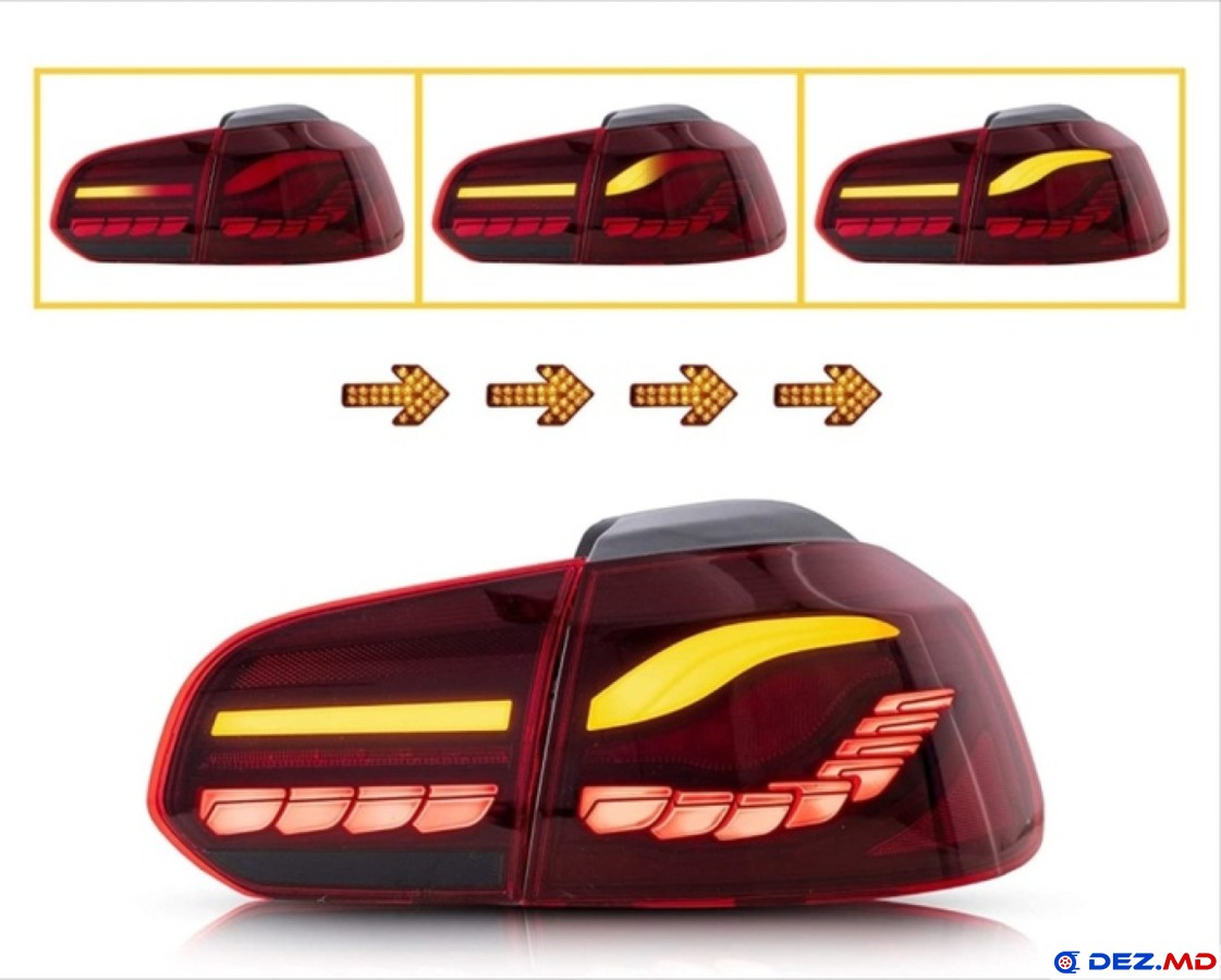Оптика и освещение, Фонарь задний, VW Golf 6 (2009-2014)
