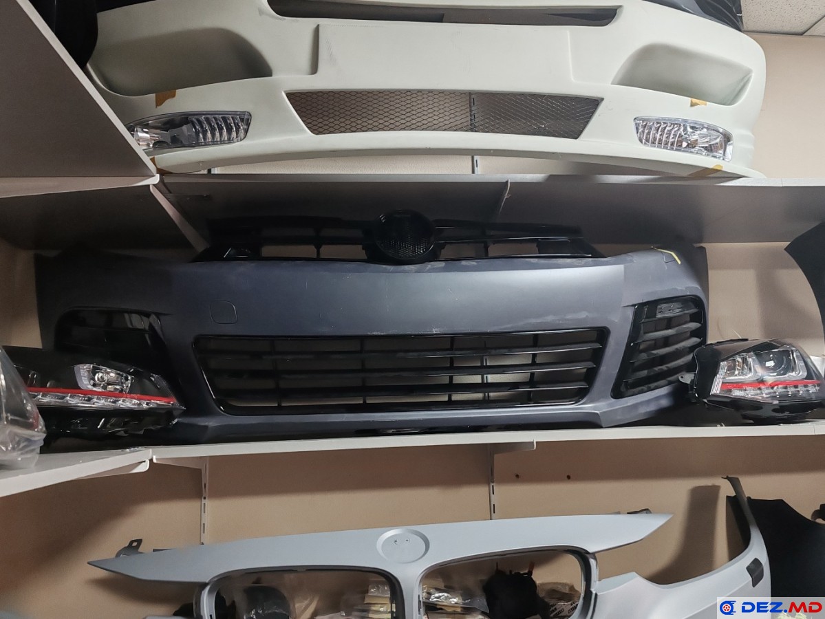 Бампер передний, Бампер передний, VW Golf 6 (2009-2014)