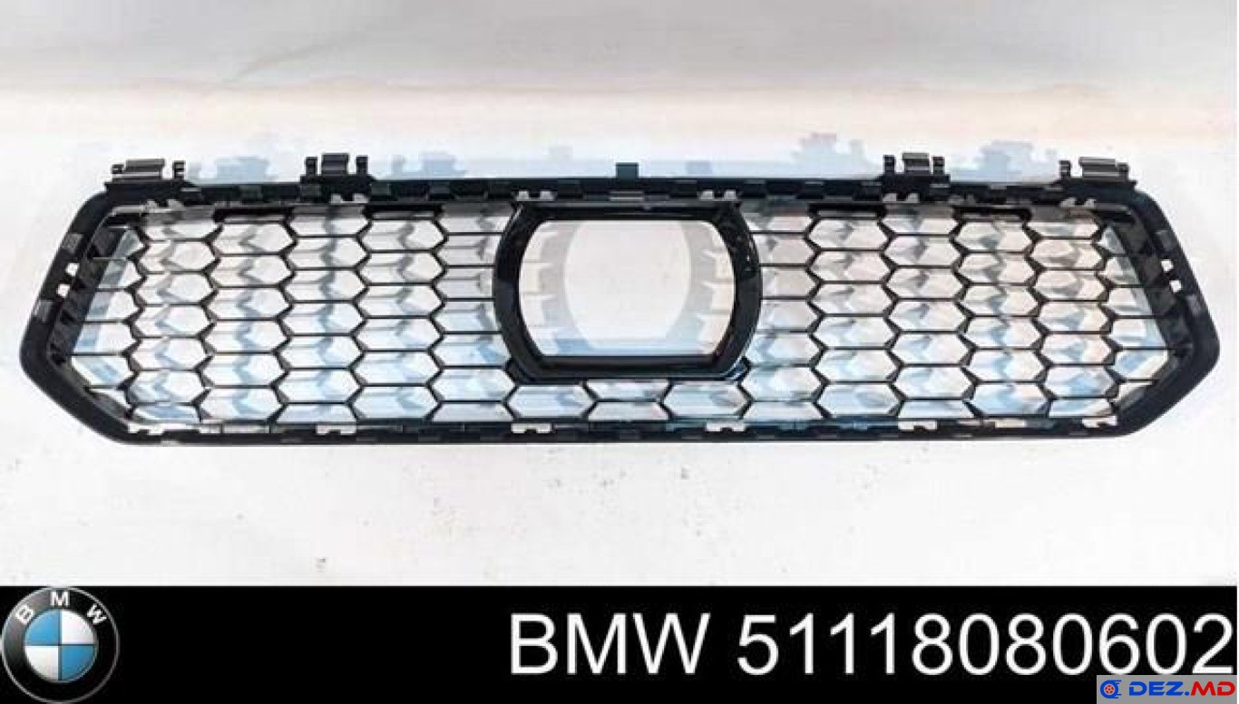 Бампер передний, Решётка /накладка бампера, BMW 5 G30 (2017-2023)