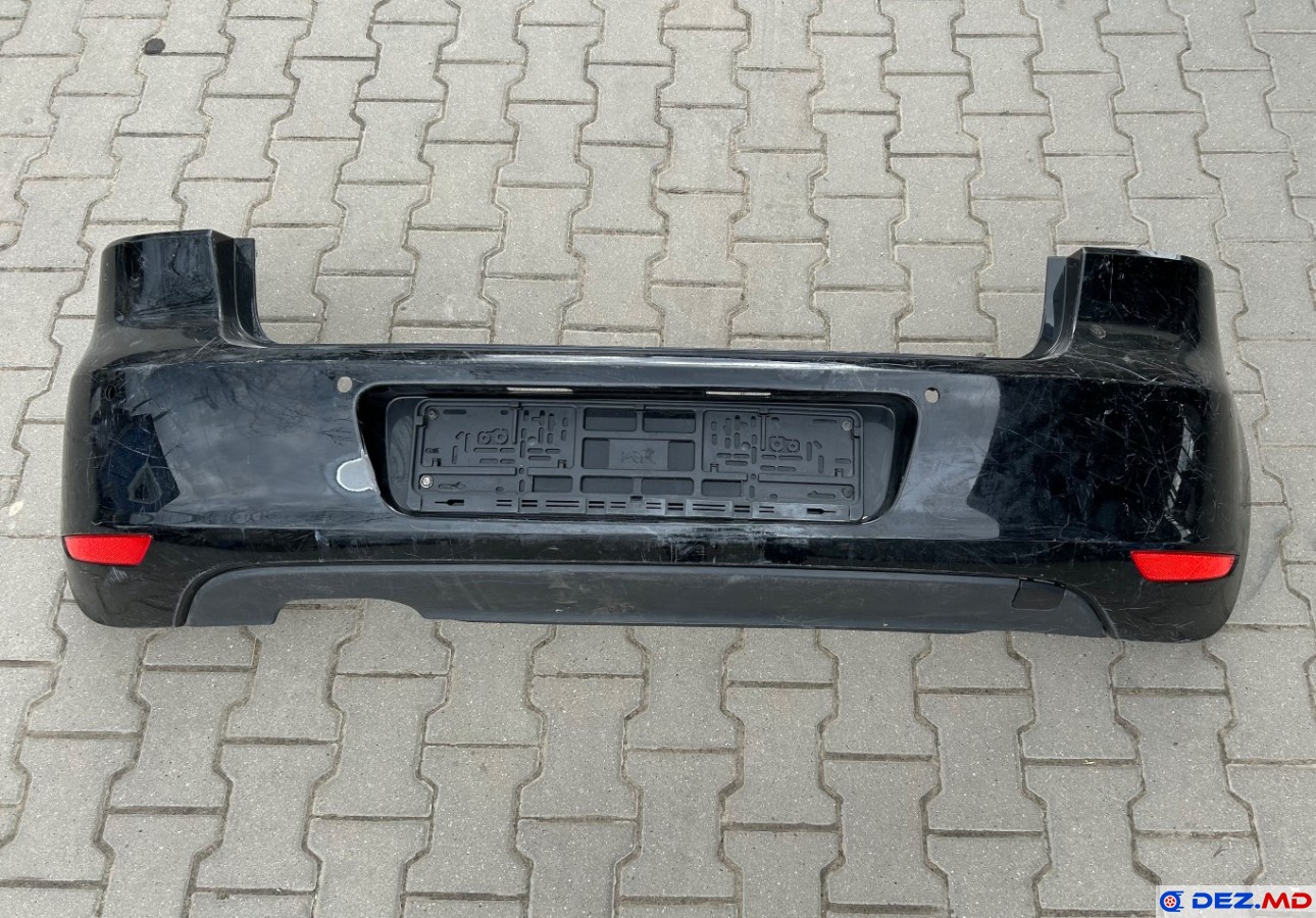 Бампер задний, Бампер задний, VW Golf 6 (2009-2014)
